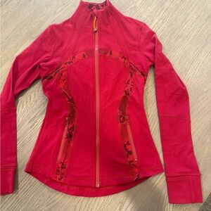 Lululemon Athletica Vibrant Red Snow Jacket